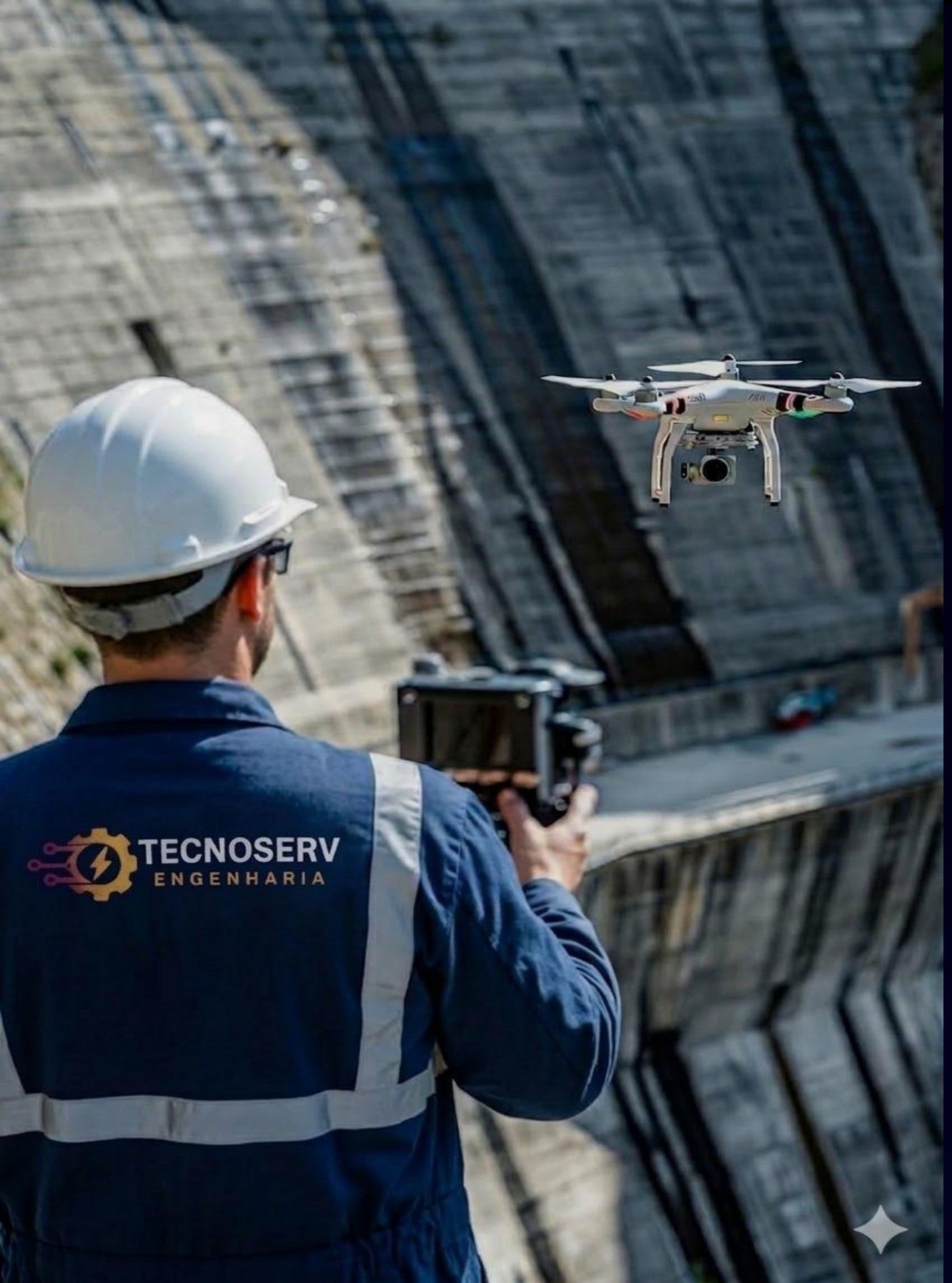 Inspeção com drone